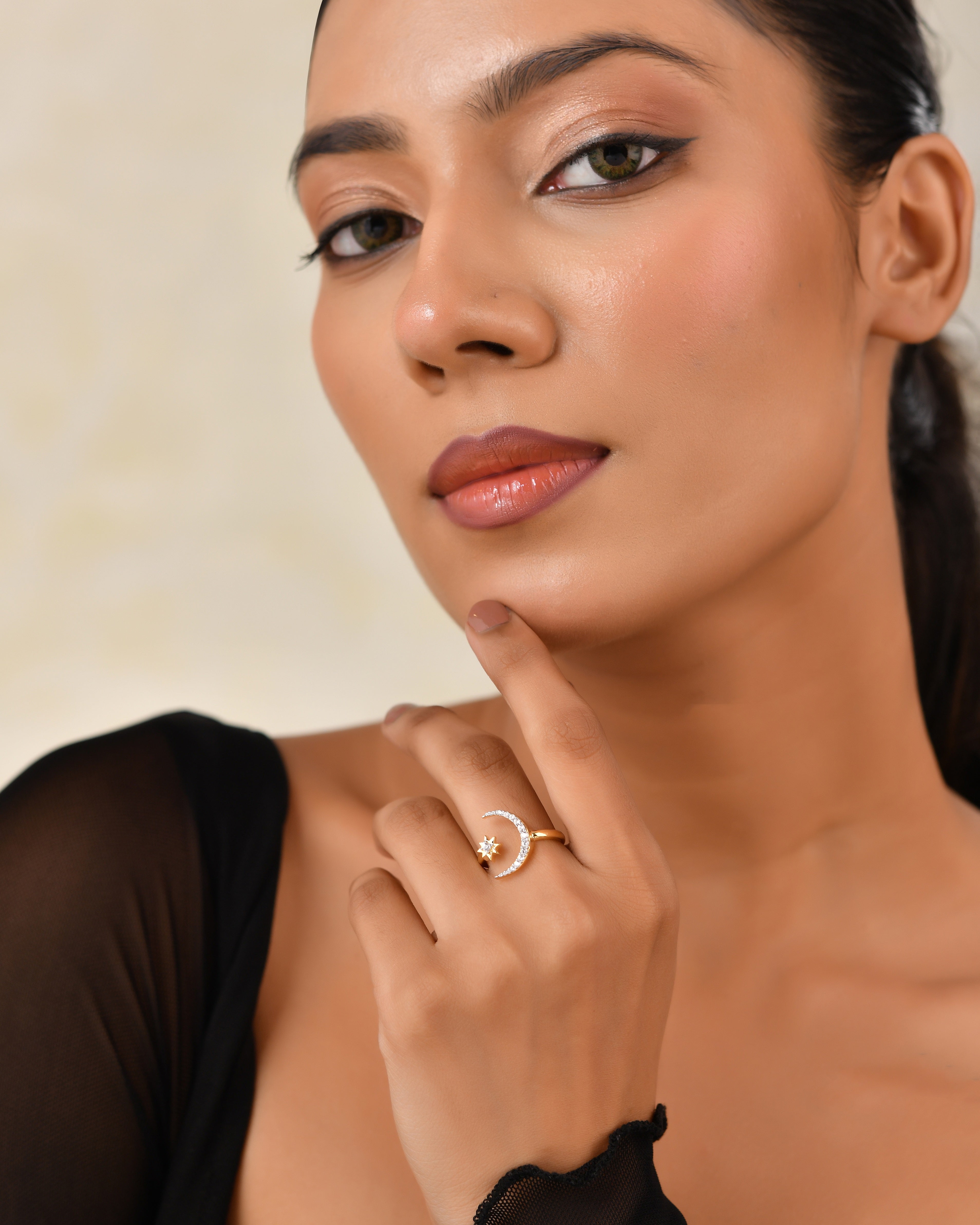 Lunara Celestial Zircon Ring