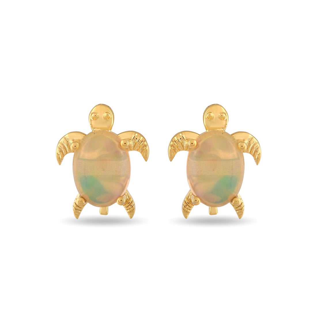 Nerissa Opal Turtle Earrings