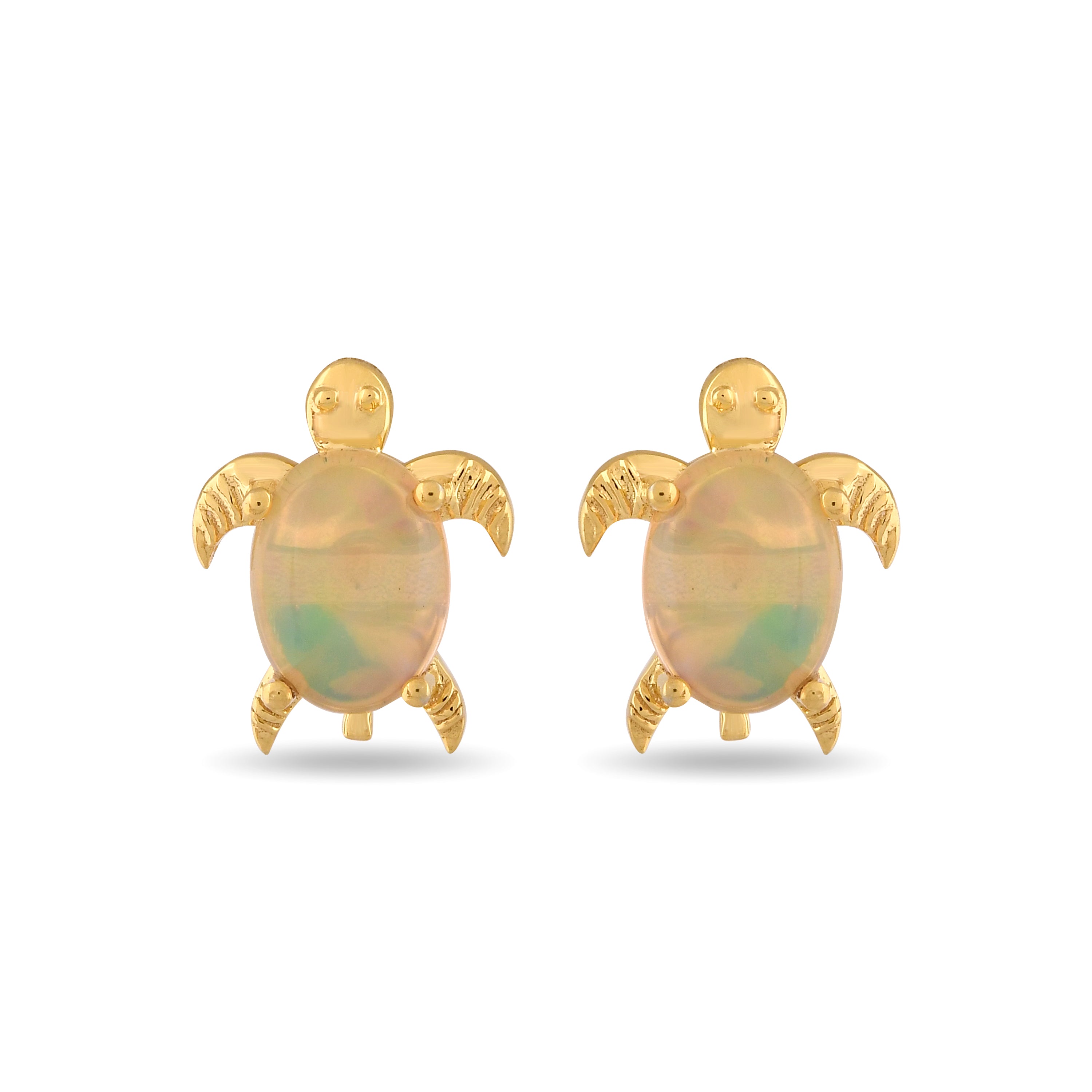 Nerissa Opal Turtle Earrings