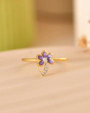 Lavelle Enamel Bloom Ring