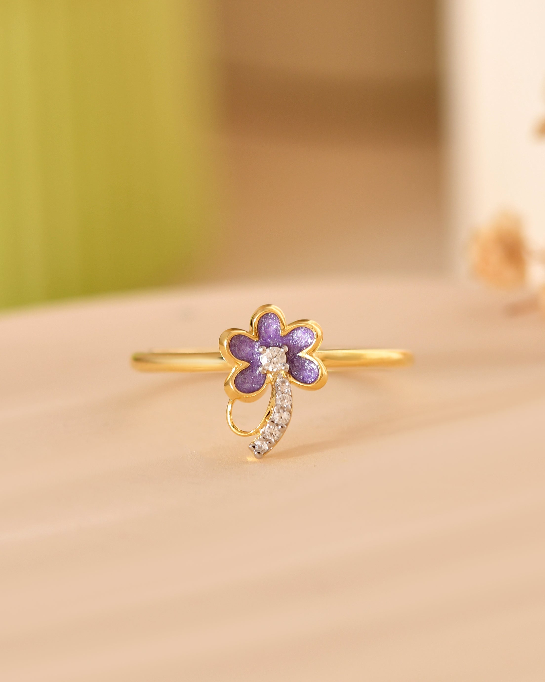 Lavelle Enamel Bloom Ring