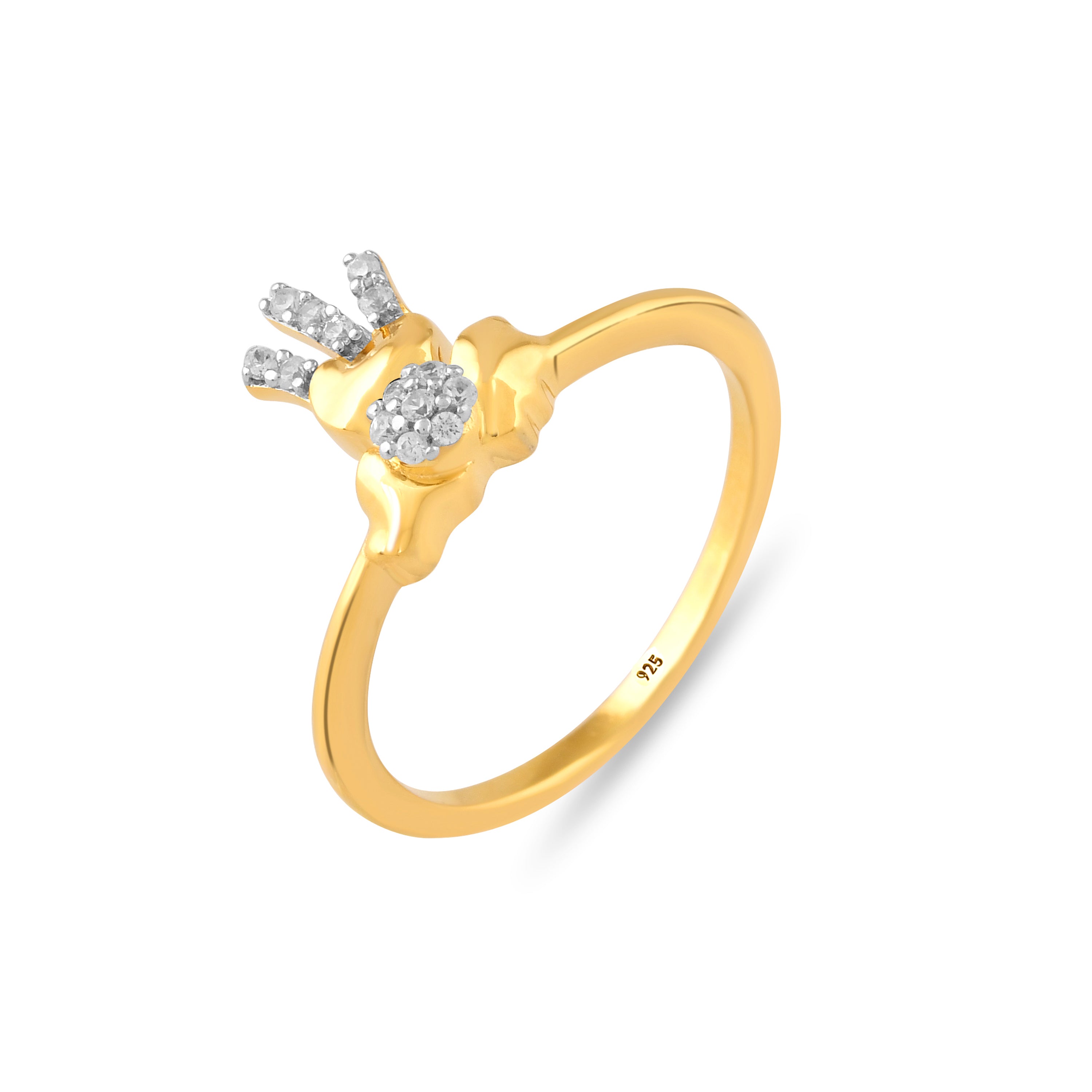 Amoria Zircon Embrace Ring