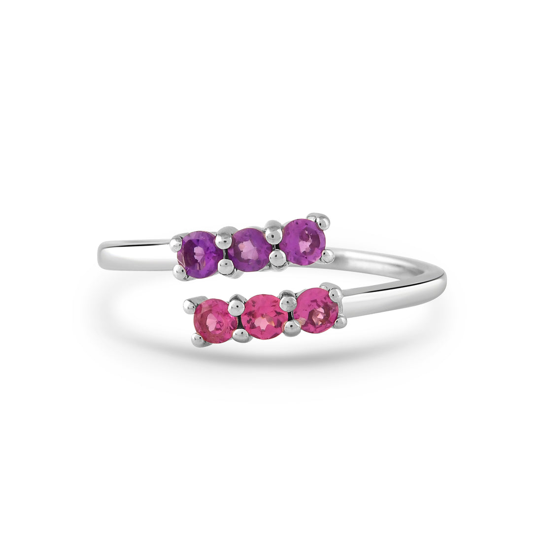Amerosa Rhodolite & Amethyst Ring