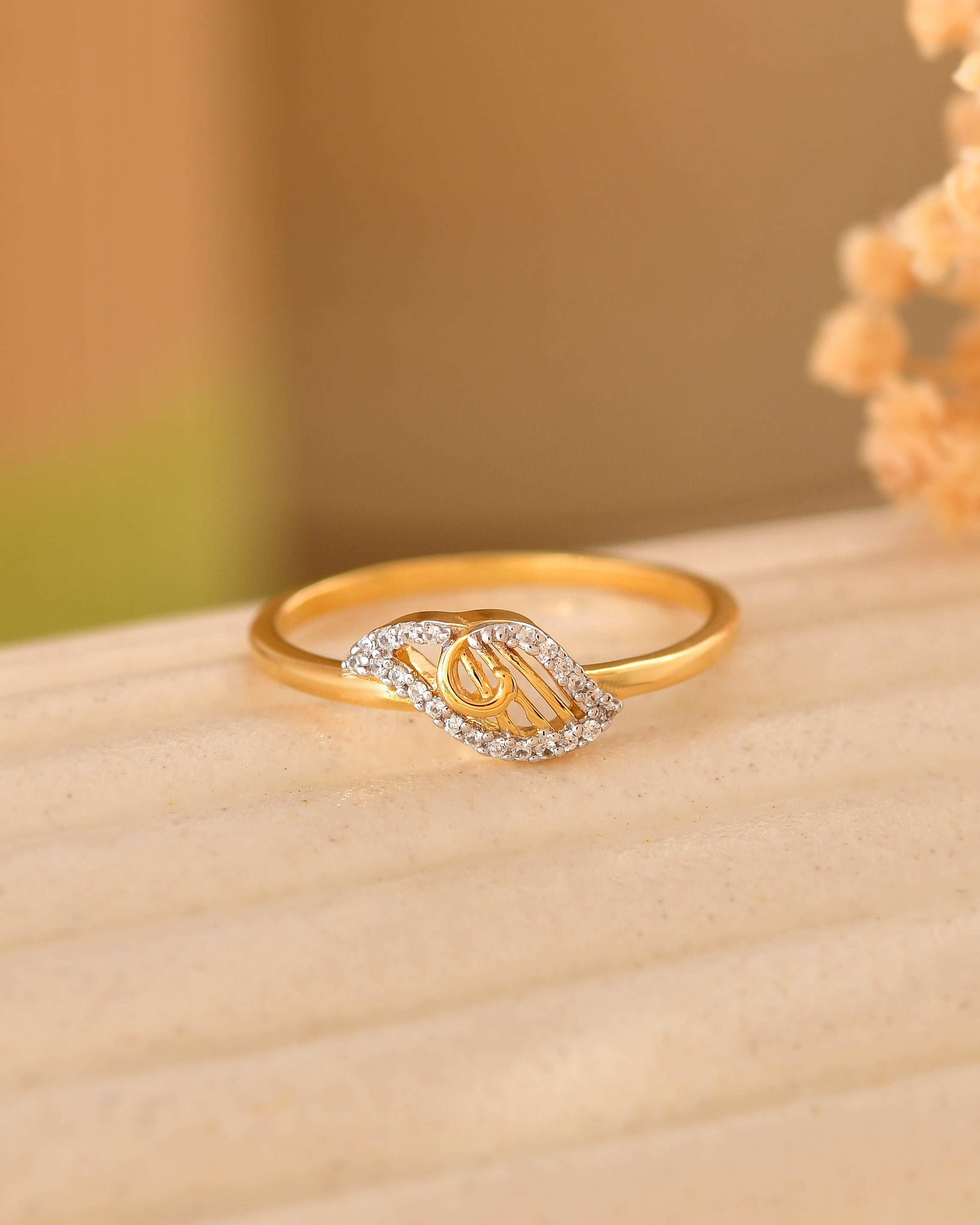 Elanora Zircon Embrace Ring