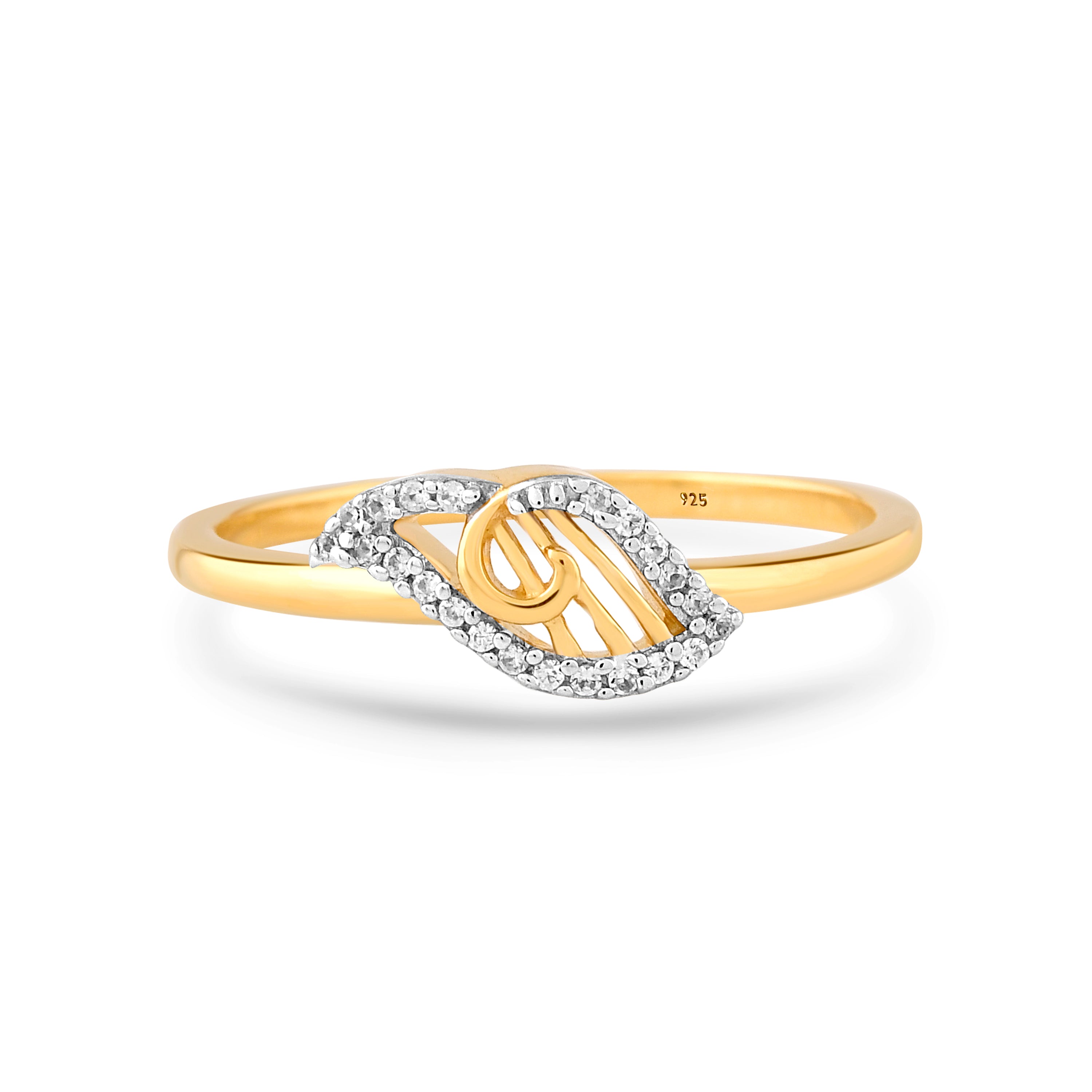 Elanora Zircon Embrace Ring