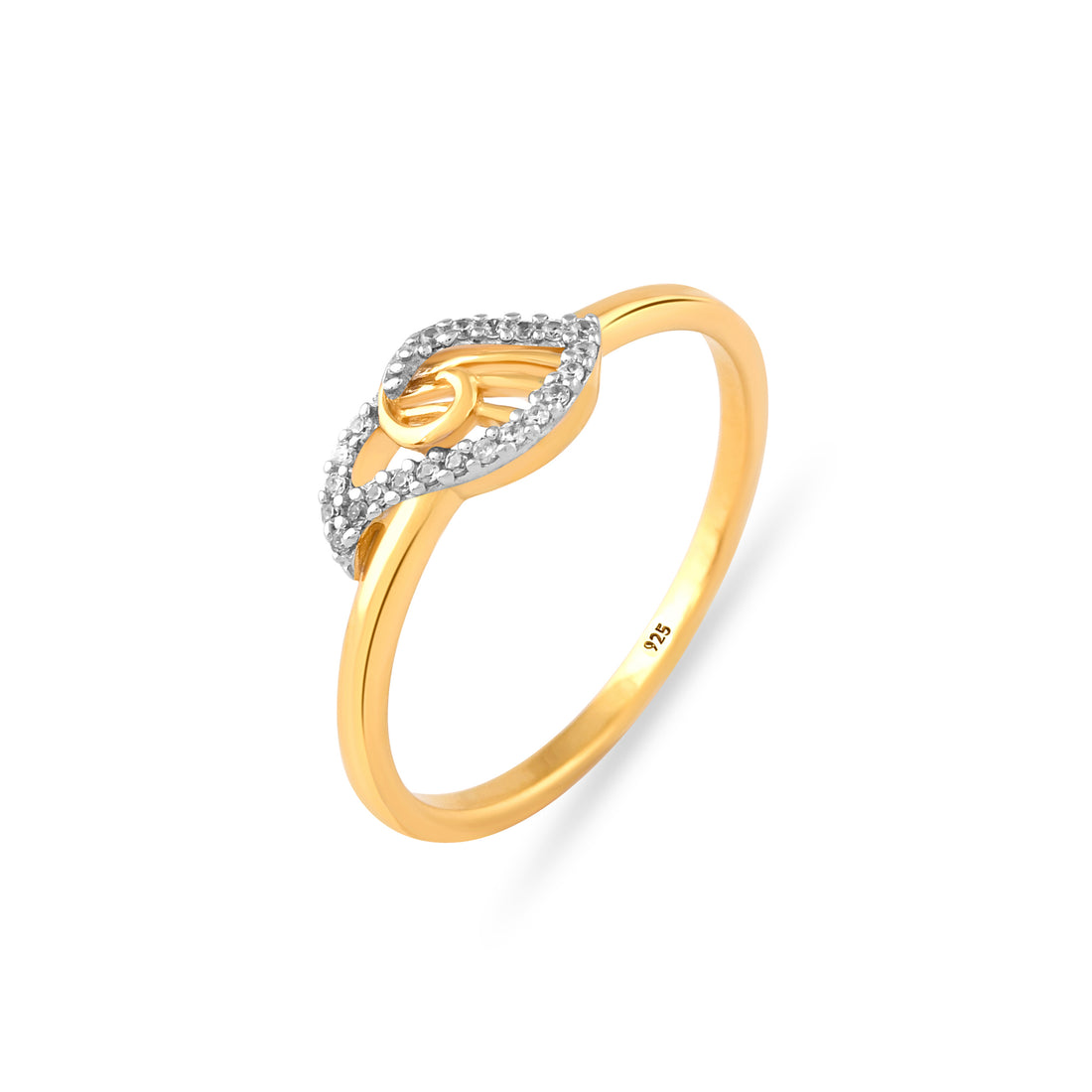 Elanora Zircon Embrace Ring