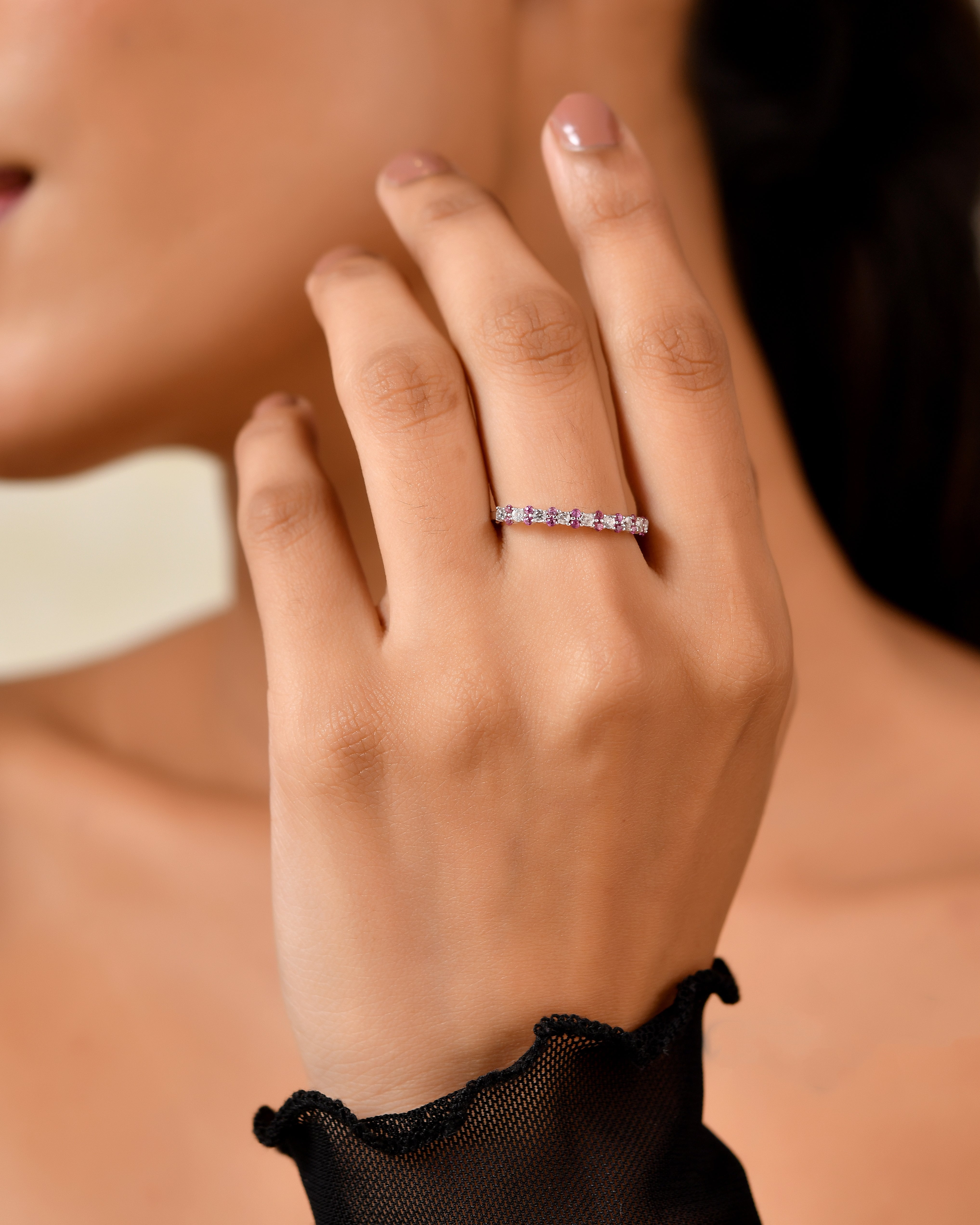 Rhodelia Zircon Harmony Ring